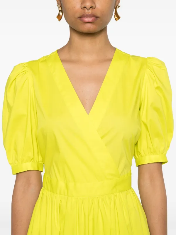 VIP【関税送料無料】希少 TWINSET LIGHT YELLOW DRESS TWINSET Milano
