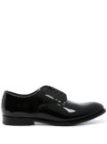 Doucal's patent-leather derby shoes - Black