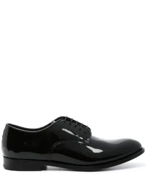 Jil Sander レースアップ レザーシューズ | ブラック | FARFETCH JP
