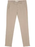 Briglia 1949 twill tapered-leg trousers - Neutrals