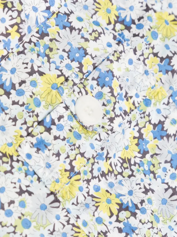 キッズ用ボトムス Bonpoint  bonpoint floral patterned shorts Bonpoint floral-print Cotton Shorts | White | FARFETCH