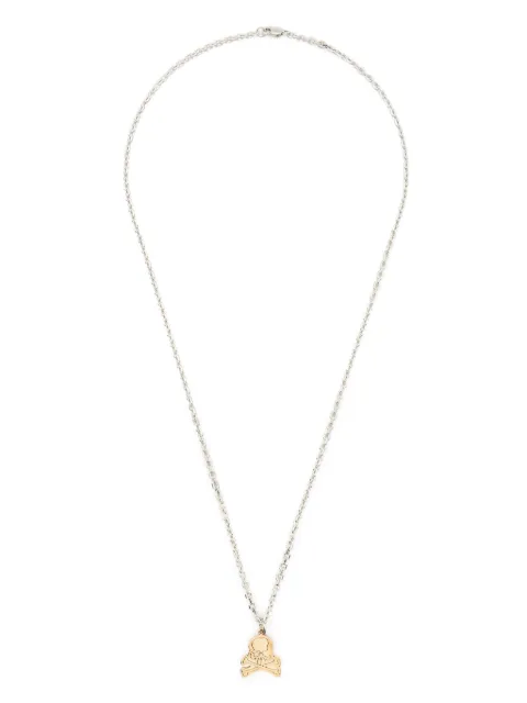 Mastermind World collar de cadena con dije Skull