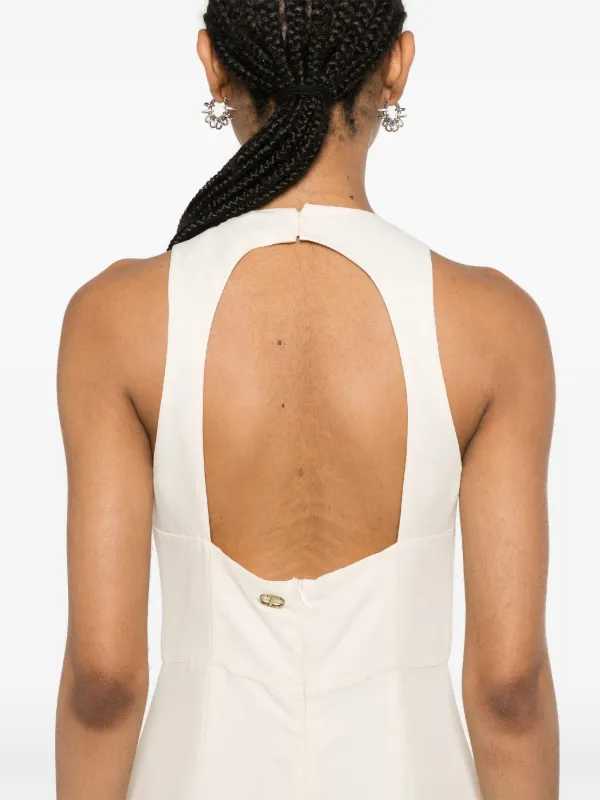 TWINSET Jumpsuit Texturizado | Neutro | FARFETCH CL