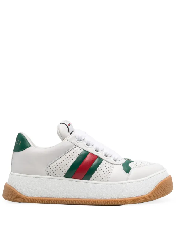 Gucci Screener Sneakers White FARFETCH CA