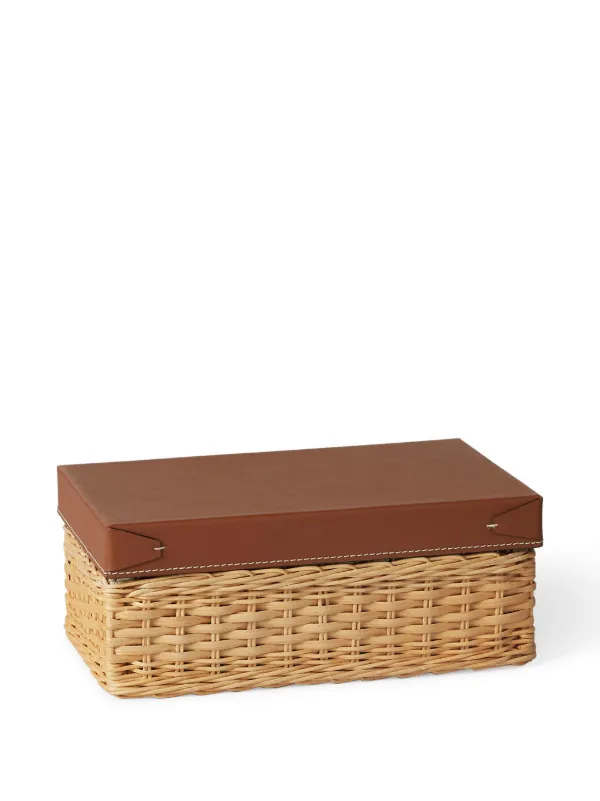 Ralph Lauren Home Caixa Bailey Pequena Marrom FARFETCH BR