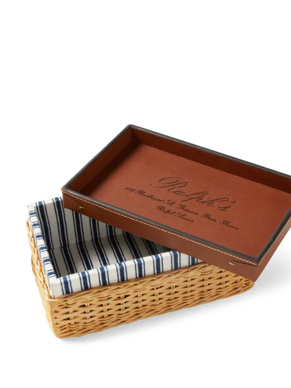 Ralph Lauren Home Caixa Bailey Pequena | Marrom | FARFETCH BR