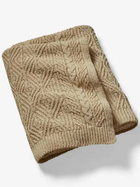 Ralph Lauren Home Owen cable-knit throw