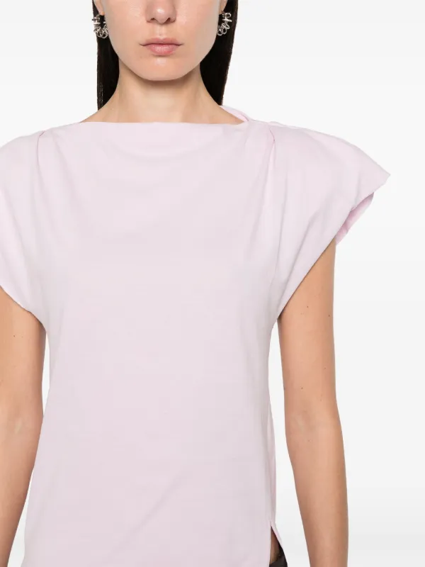 ISABEL MARANT Sebani Organic Cotton T-shirt | Pink | FARFETCH JO