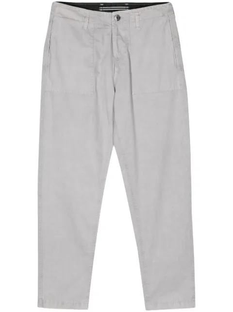 Stone Island mid-rise tapered trousers