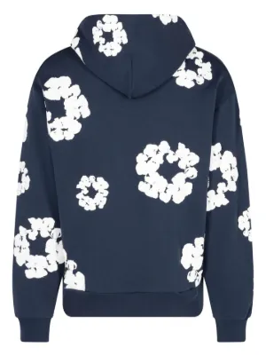 （US発）Denim Tears コットン 長袖 Tシャツ Denim Tears Wreath ロングTシャツ | ブルー | FARFETCH JP