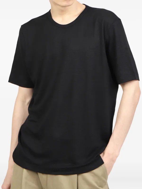 Lardini Short-sleeved T-shirt in Brown