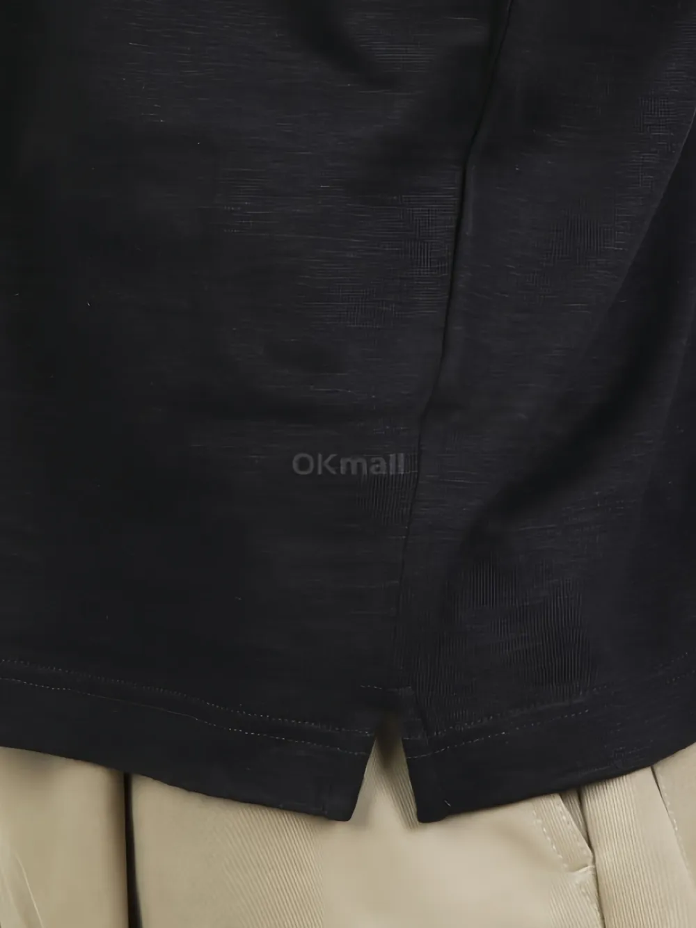 Lardini Round Neck Short Sleeve Fitted T-shirt In Black