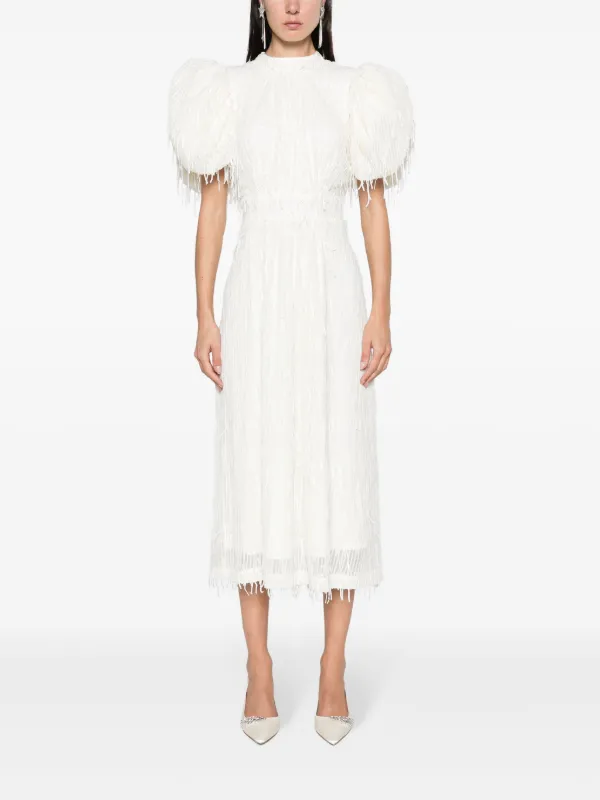 ROTATE BIRGER CHRISTENSEN］Dawnanaパフスリーブドレス