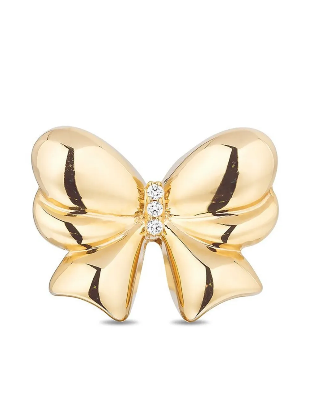 Mason And Books 14kt Yellow Gold Evie Diamond Ring In Gold