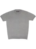 AMIRI logo-embroidered cotton T-shirt - Grey