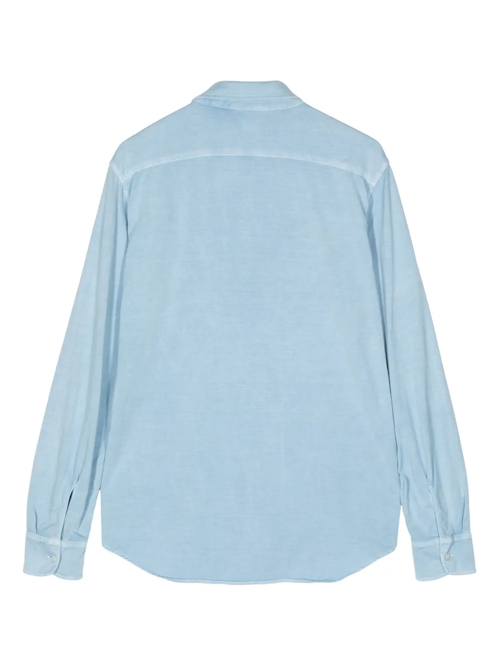ASPESI long-sleeve cotton shirt - Blauw