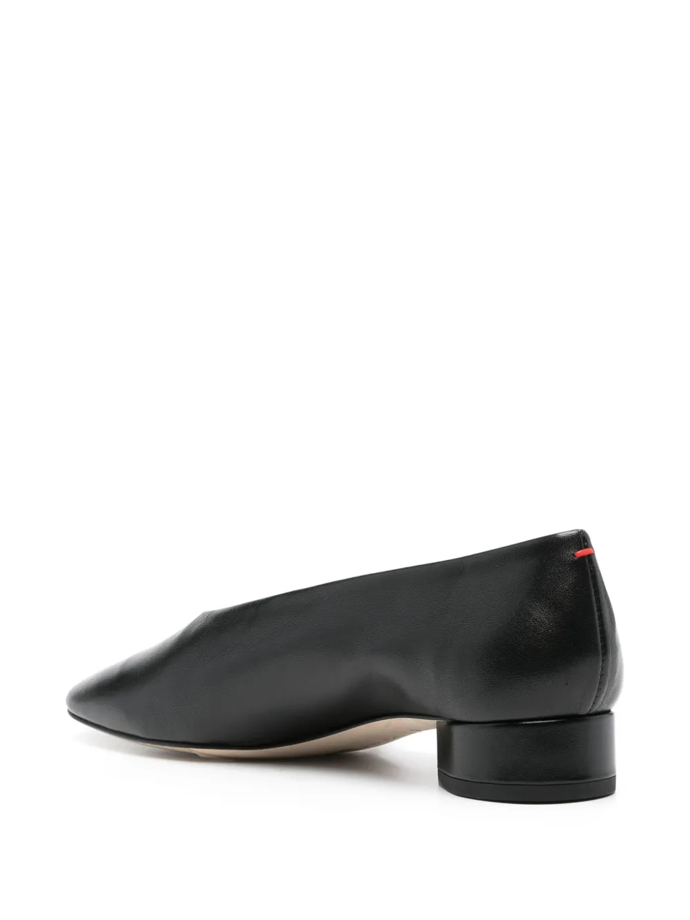 Shop Aeyde Delia 25mm Leather Pumps In Black