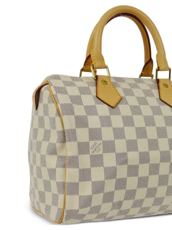 Louis Vuitton Pre Owned 2007 Speedy 25 handbag women PVC One Size White