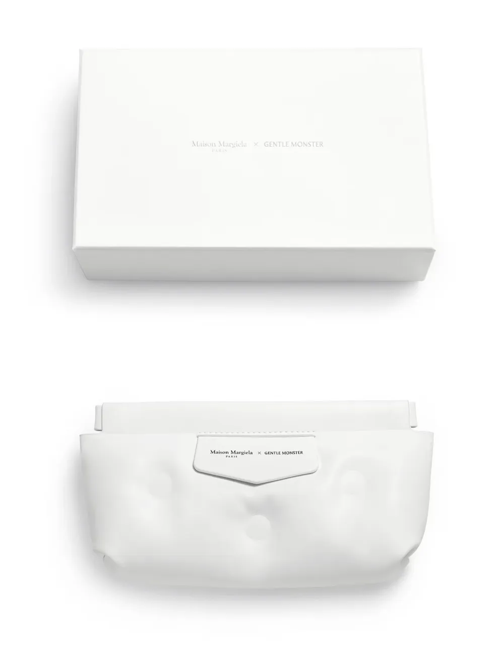 Gentle Monster X Maison Margiela Oval-frame Sunglasses In Grau