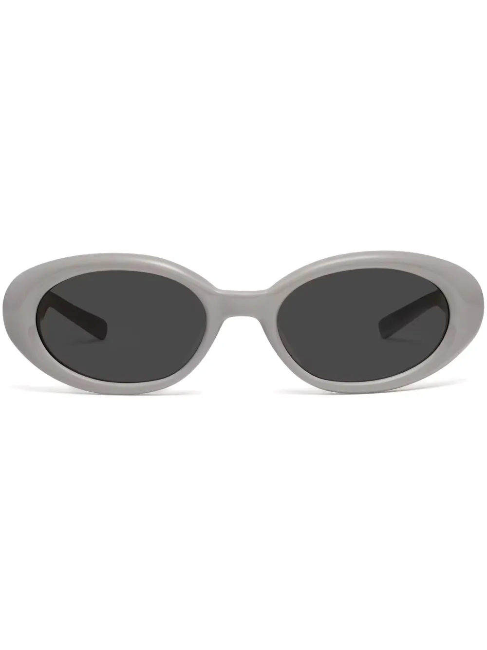 Gentle Monster X Maison Margiela Oval-frame Sunglasses In Gray
