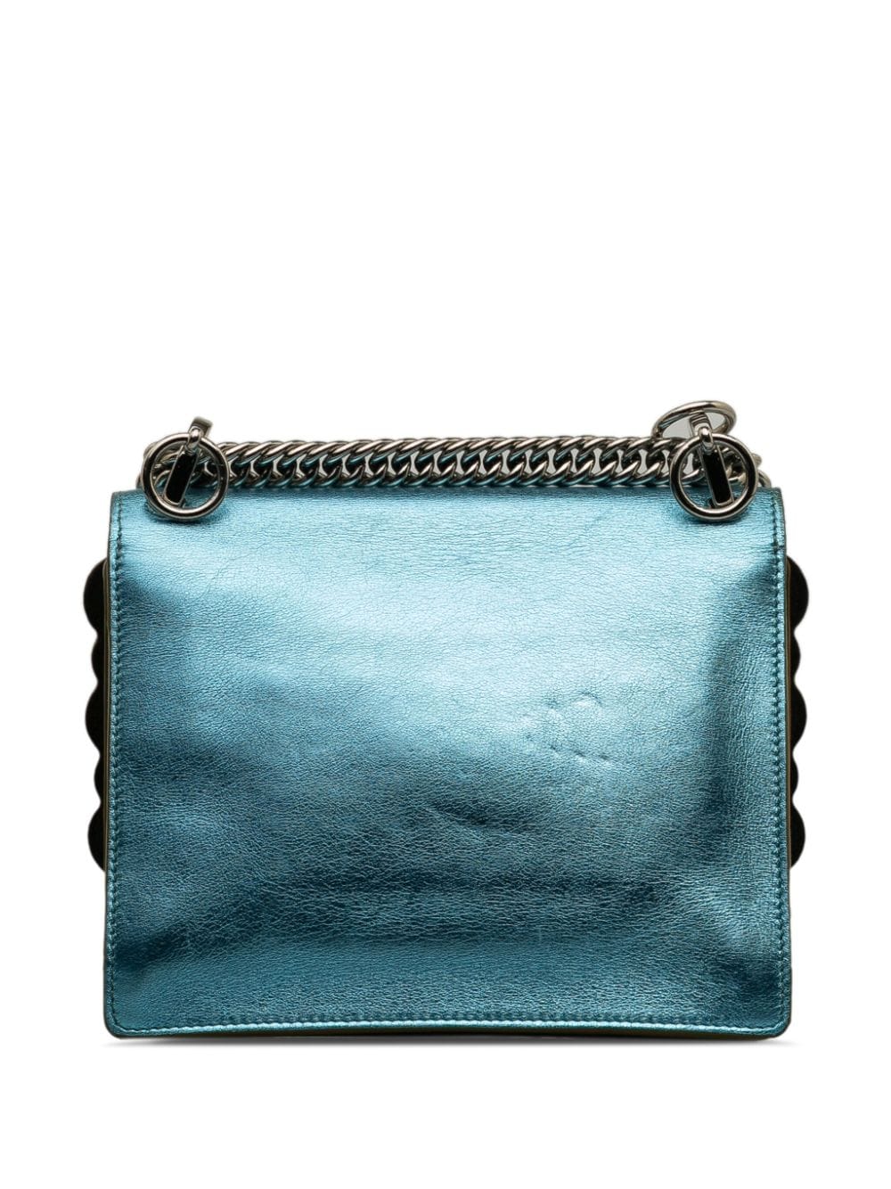Fendi Pre-Owned 2000-2010 Kan I leather crossbody bag - Blauw