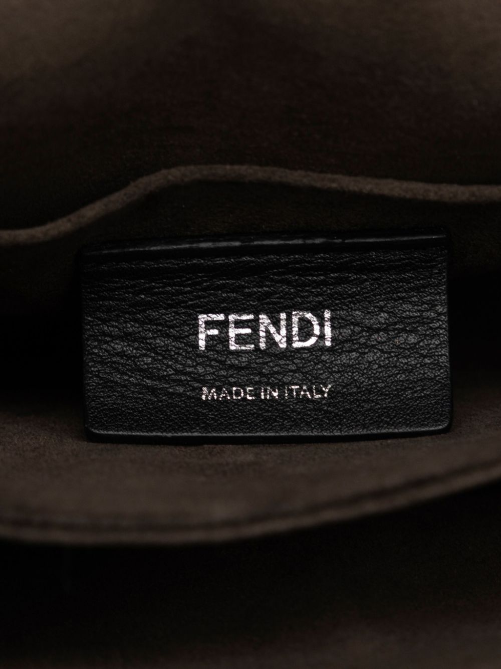 Fendi 2000-2010 Kan I leather crossbody bag