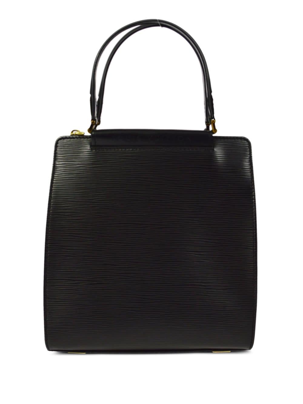 Pre-owned Louis Vuitton 2003 Figari Pm Handbag In 黑色
