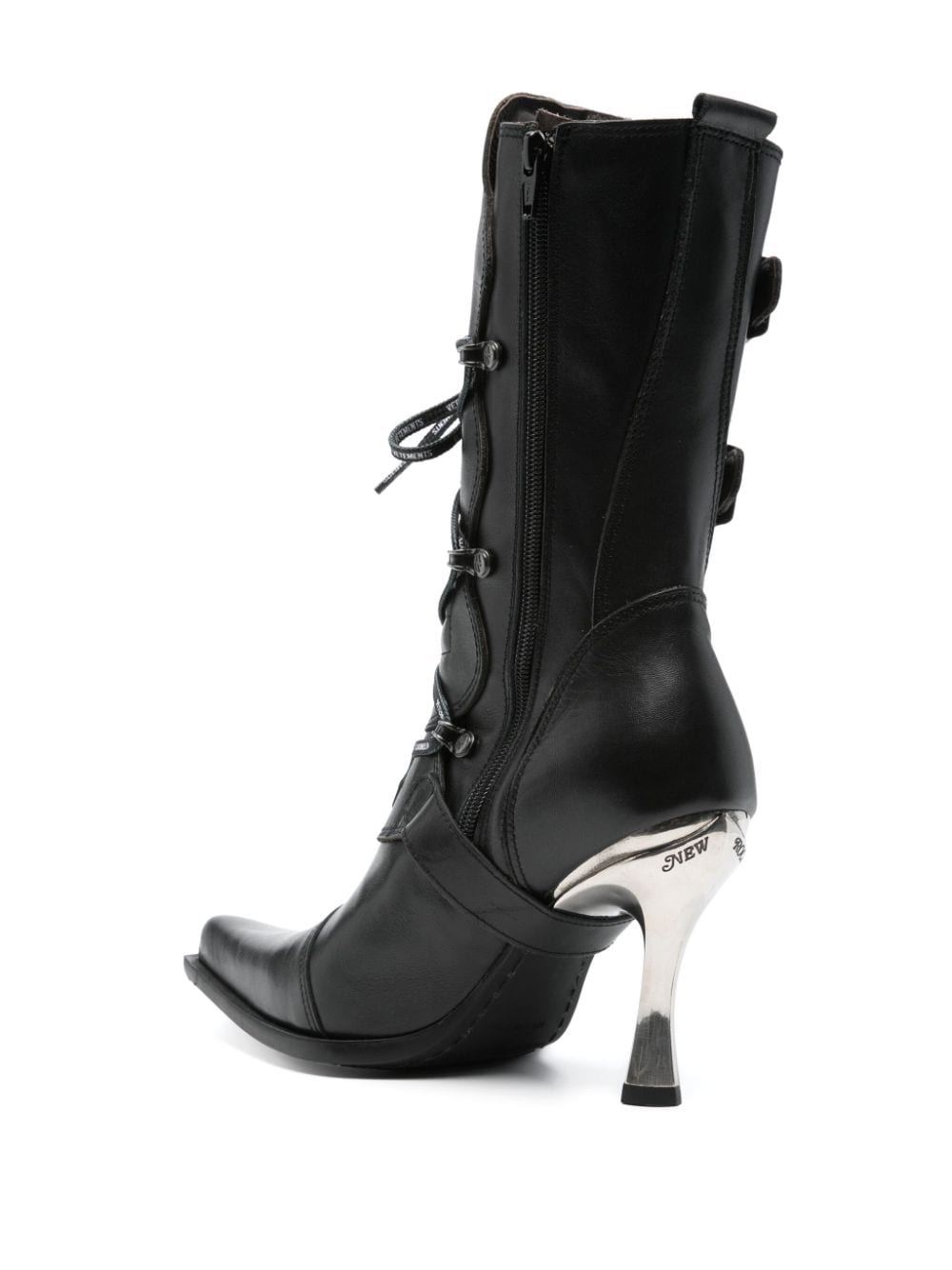 Shop Vetements New Rock 90mm Boots In Black