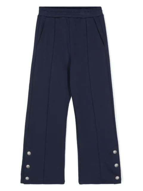 Balmain Kids pantalones con costuras en relieve