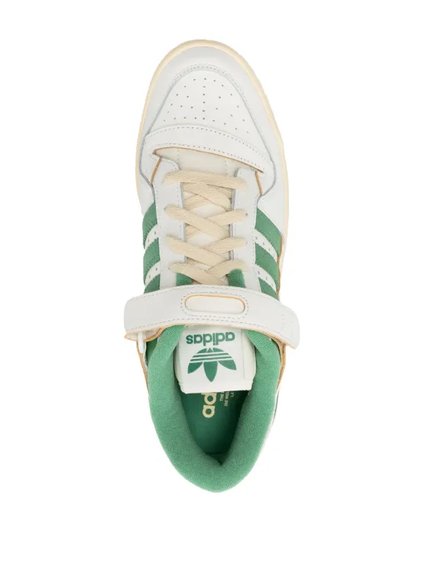 Adidas Forum 84 Leather Sneakers White FARFETCH IN