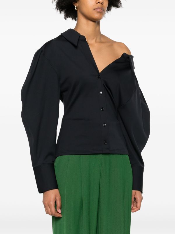 Jacquemus La Angulo one-shoulder Shirt - Farfetch