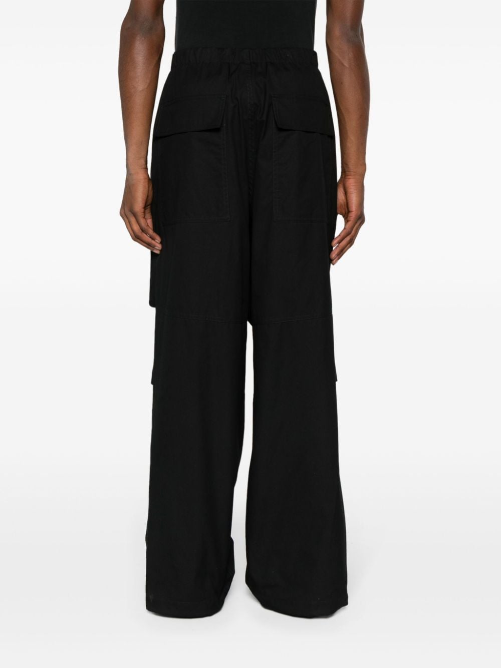 Shop Jil Sander Mid-rise Straight-leg Trousers In Black