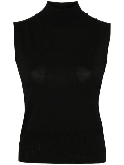 ERMANNO FIRENZE  high-neck sleeveless top