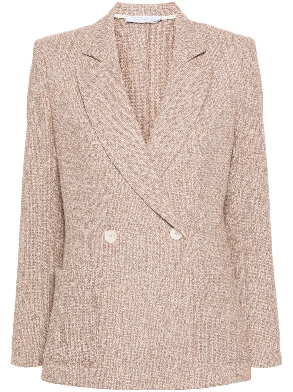 ボトムスその他 Harris Wharf London Tailored Double-Breasted Blazer Harris Wharf London double-breasted Blazer | Neutrals | FARFETCH