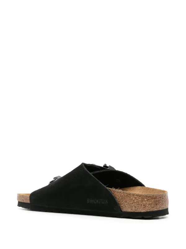 Birkenstock Zürich Tech スエードサンダル | ブラック | FARFETCH JP