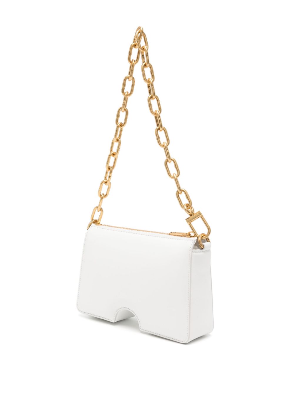 Off-White Burrow leather shoulder bag Women