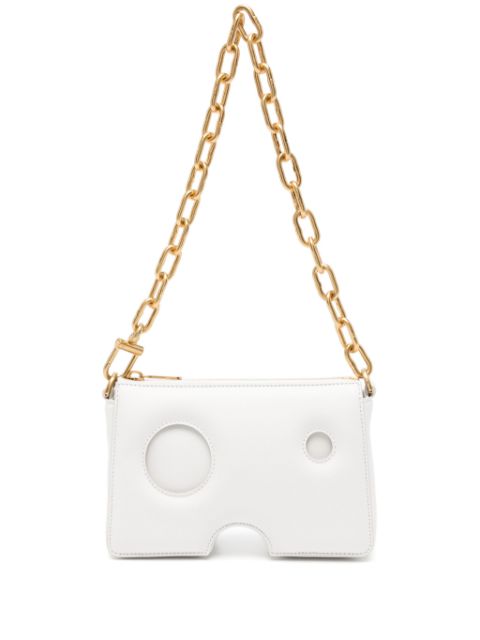 Off-White Burrow leather shoulder bag Women