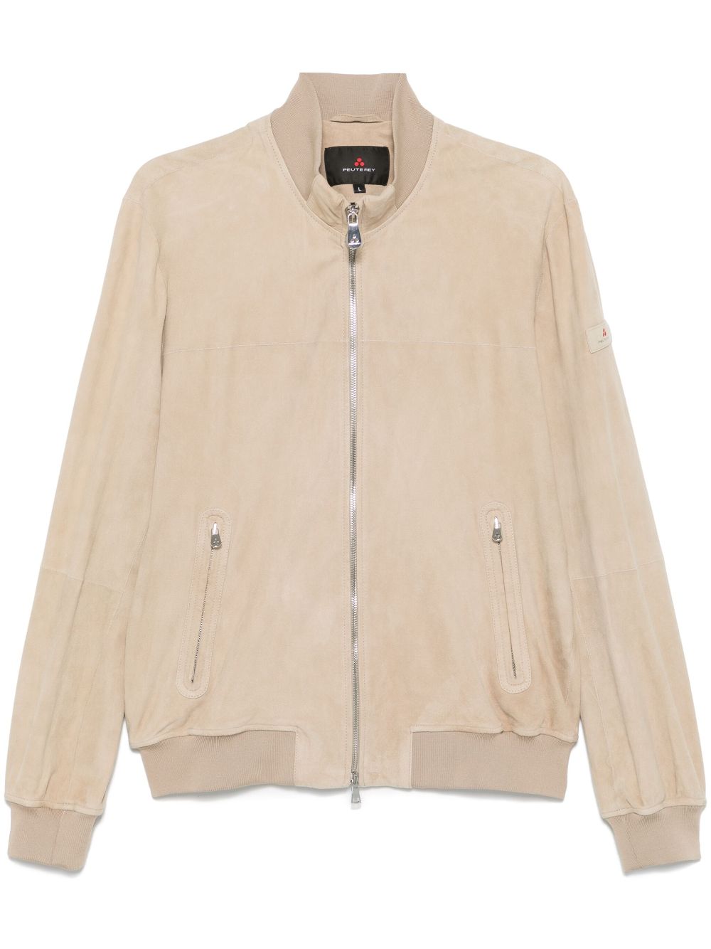 Peuterey suede jacket - Neutrals