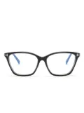 TOM FORD Eyewear rectangle-frame glasses - Black