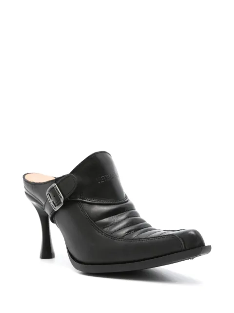VETEMENTS x New Rock Moto leather mules WE64SB100B - 1