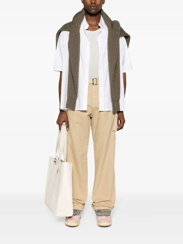Jacquemus Le Pantalon Marrone Workwear Trousers | Neutrals