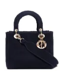 Christian Dior Pre-Owned medium Lady Dior two-way handbag - Black