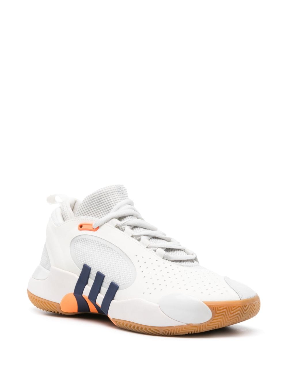 Shop Adidas Originals D.o.n. Issue 5 Mesh Sneakers In White