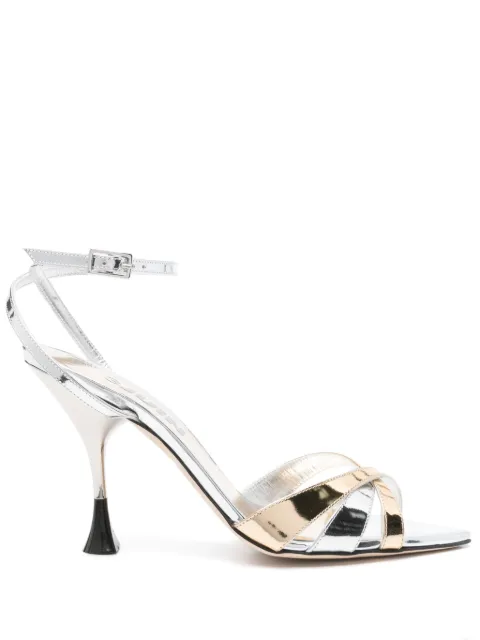 3juin Noeli Gala 105mm leather sandals
