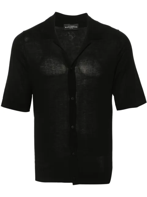 Ballantyne camisa de tejido fino