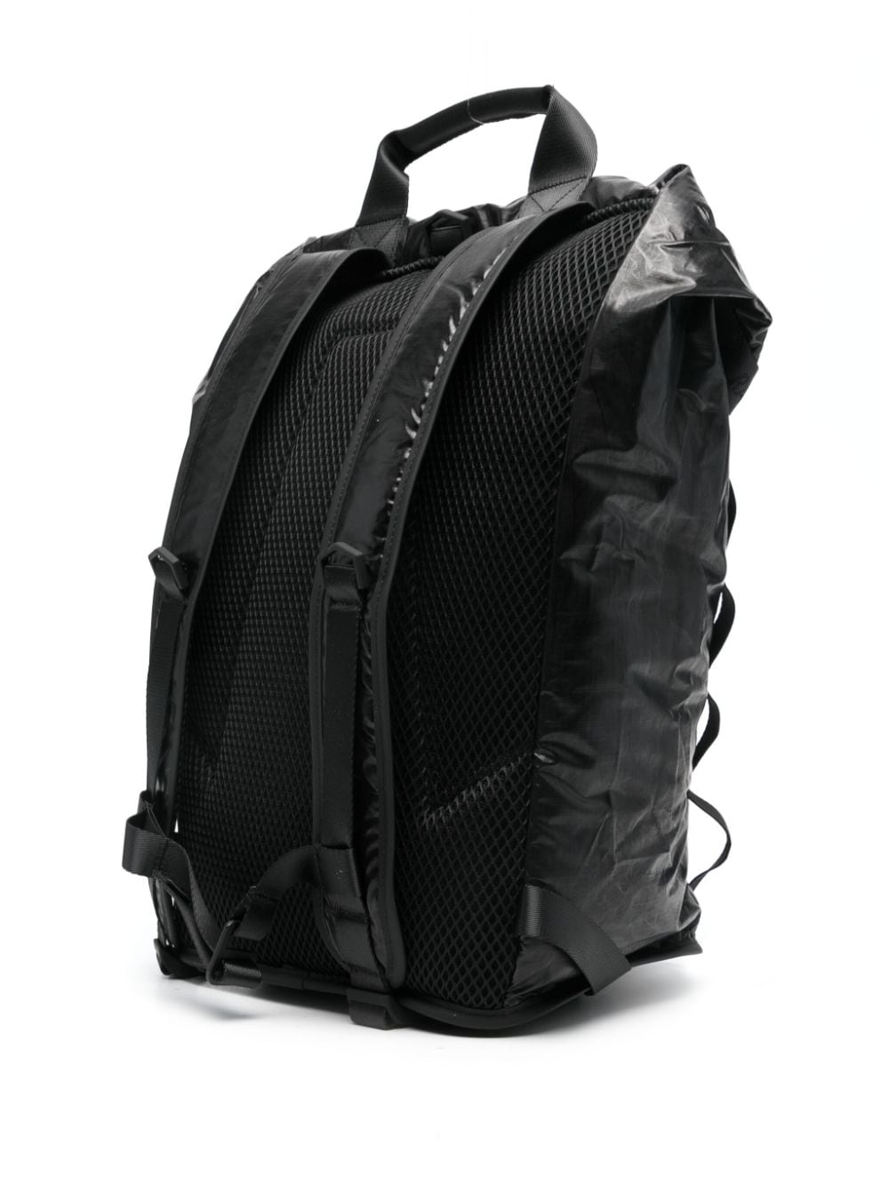Shop Rains Sibu Duffel Backpack In Black