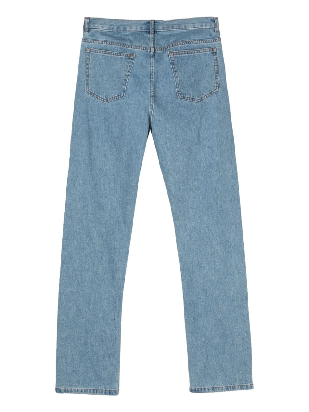 Shop Apc Slim-fit Jeans In Blue