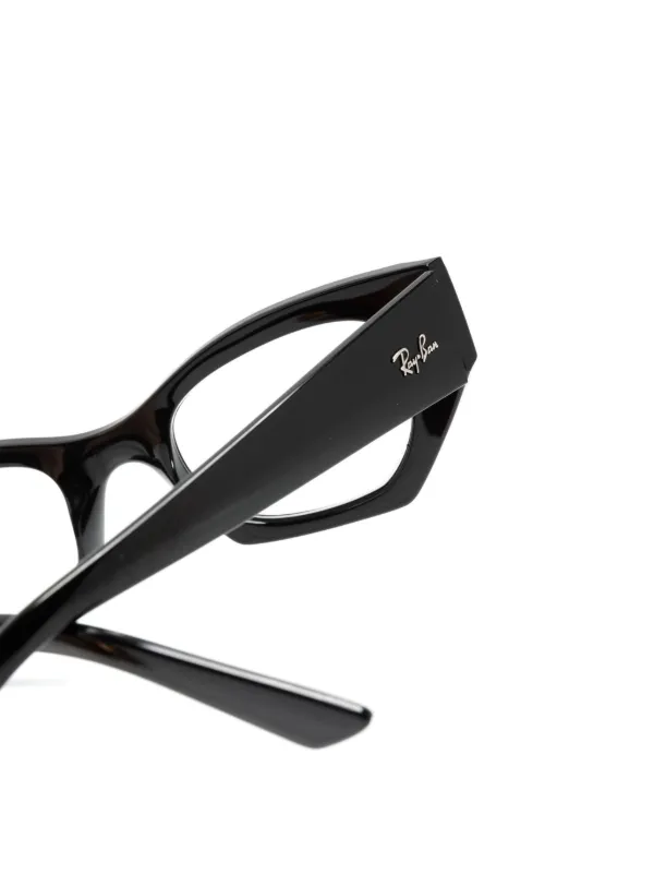 Ray-Ban Zena キャットアイ眼鏡フレーム | ブラック | FARFETCH JP