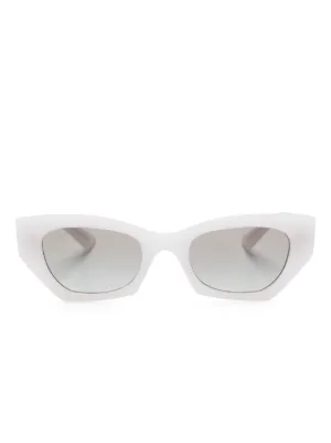 Balenciaga Eyewear BB0291S スクエアフレーム サングラス | ホワイト