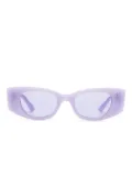 Ray-Ban Kat oversize-frame sunglasses - Purple